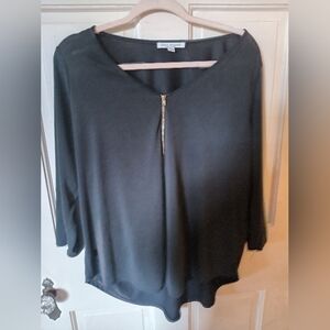 Green Envelope Los Angeles Silky Shirt Size XXL